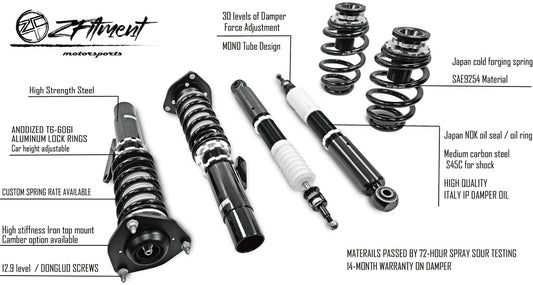 ZF LOWERING COILOVER - JEEP  Cherokee KL 13~23